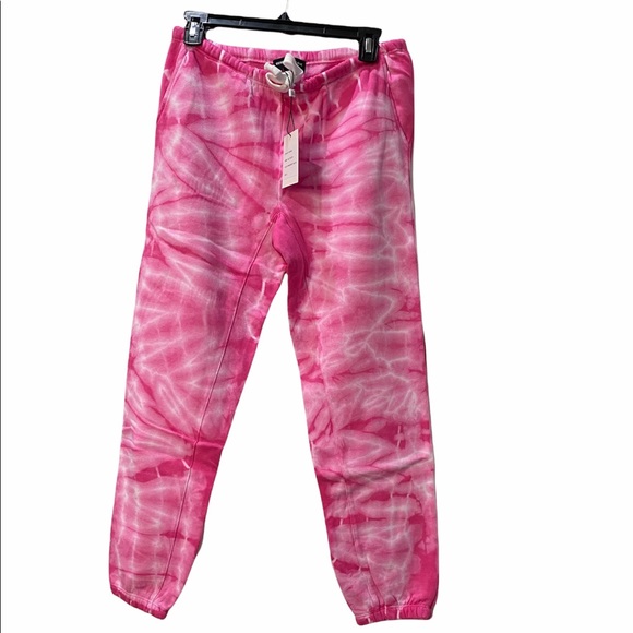 Generation Love Isla Tie-Dye Sweatpants pink/white NEW NWT - Picture 3 of 3